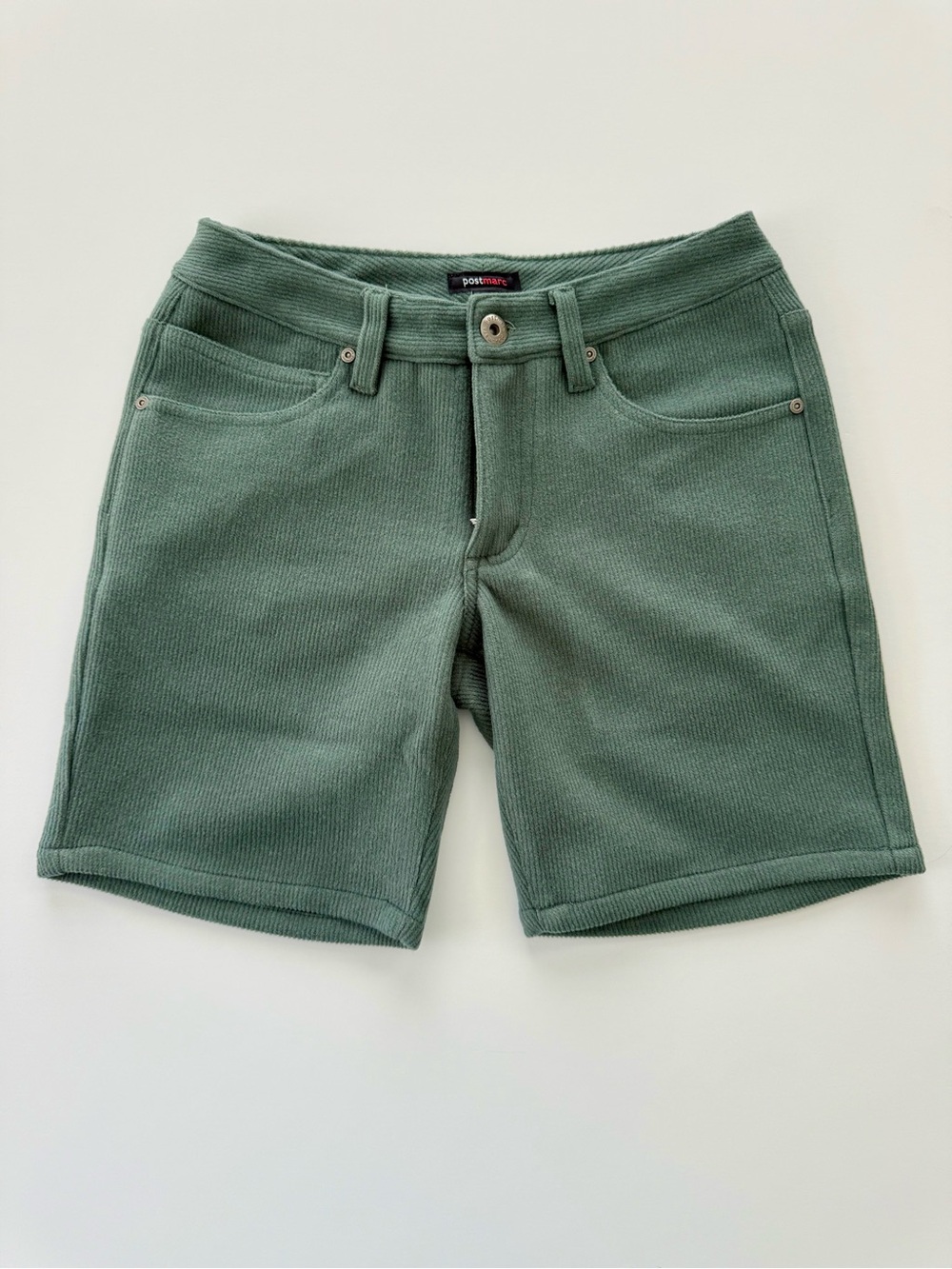 Postmarc Men’s Olive Shorts, 7” Inseam